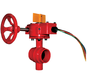 BUTTERFLY VALVE-  25GG GROOVE TYPE UL/FM