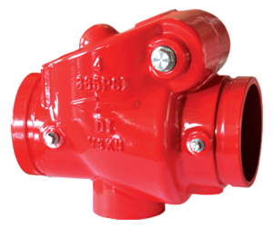 SWING CHECK VALVE-  GROOVE ENDS UL/FM