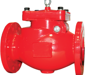 SWING CHECK VALVE- RESILIENT SEATED FLANGED ENDS