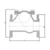 SWING CHECK VALVE -  FLANGE TYPE BS/MSS METAL SEATED - Image 2