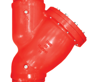 Y STRAINER- GROOVE-GROOVE ENDS UL