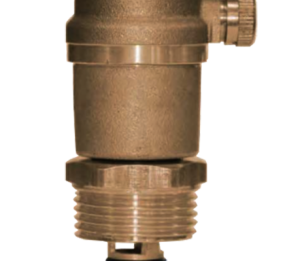 AIR VENT- BRASS AUTO (THREADED)