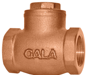 SWING CHECK VALVE- BRONZE THREADED
