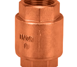 CHECK VALVE -BRONZE VERTICAL LIFT THREADED)