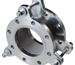 STAINLESS STEEL EXPANSION JOINT COMPLETE WITH SHIPPING RODS