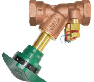 THREADED ENDS FIXED ORIFICE DOUBLE REGULATING VALVE