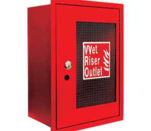 WET RISER VERTICAL OUTLET FULL CABINET