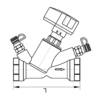 THREADED ENDS VARIABLE ORIFICE DOUBLE REGULATING VALVE - Image 2